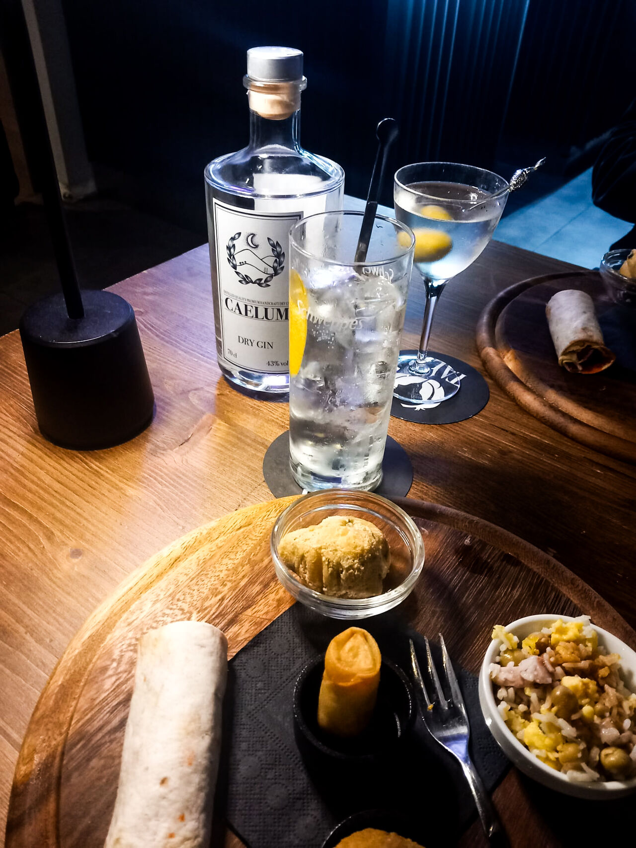 Bottiglia di Caelum Gin